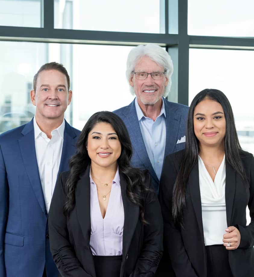 A group photo of the award-winning team from The Senators Firm.